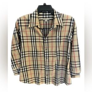 Burberry Nova Check Blouse